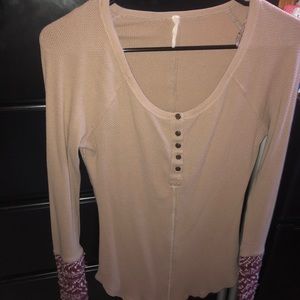 Free people thermal long sleeve